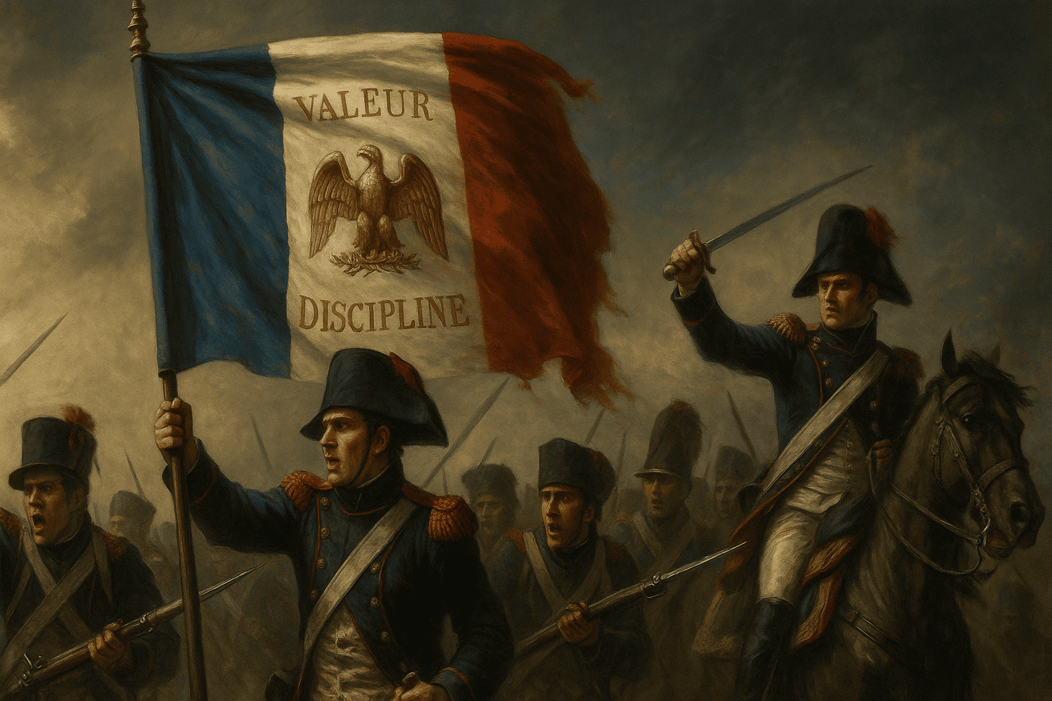 Bannière représentant l'époque Révolution & Empire